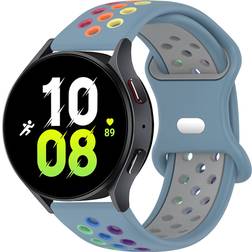 Rainbow Strap for Galaxy Watch 5/5 Pro/ Active 2/Watch 4/Watch 4 Classic/Watch 3 20mm