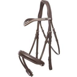 Kavalkade Bridle Diana IR Flash Noseband - Brown