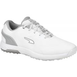 Puma Alphacat Nitro Golf Shoes - White/Flat Light Gray/Silver