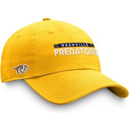 Fanatics Gold Nashville Predators Authentic Pro Rink Adjustable Hat