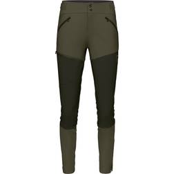 Norrøna Women's Falketind Rugged Slim Pants - Olive Night/Rosin