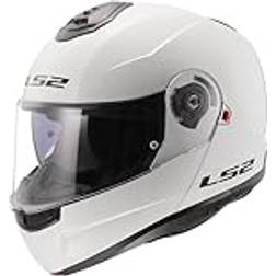 LS2 FF908 Strobe II Flip-Up Helmet - Gloss White