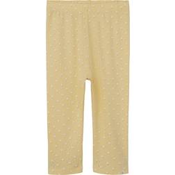 Name It Kid's Rachello Leggings - Double Cream