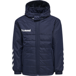 Hummel Kid's Promo Short Bench Jacket - Marine