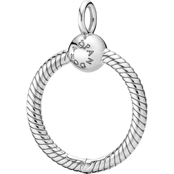 Pandora Moments Small O Pendant - Silver