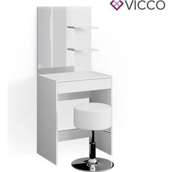 VICCO Isabelle White Coiffeuse 40x60cm 2pcs