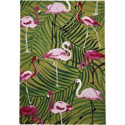 Think Rugs Havana Green/Pink Green, Pink 80x150cm