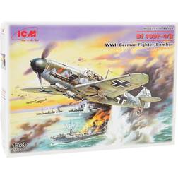 ICM BF 109F-4/B WWII German Fighter Bomber