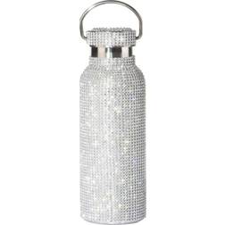 Beauty Rebels Bling Bling Bottle Silver Water Bottle 50cl