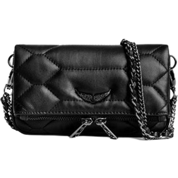 Zadig & Voltaire Rock Nano Quilted Clutch - Black