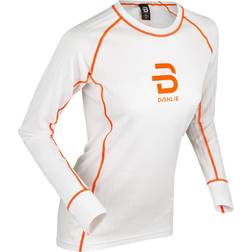 Dæhlie Endurance Tech Long Sleeve Top Women's - Shocking Orange