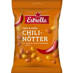 Estrella Heta & Milda Chilinötter 150g 1pack