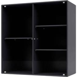 Montana Furniture Ripple II Anthracite Vitrinskåp 69.6x69.6cm