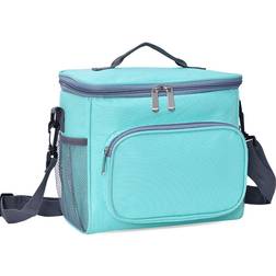 Oxford Insulated Lunch Bag Large Capacity Outdoor PEVA Thermal Picnic Box with Shoulder Strap Water Resistant Cooler Pack