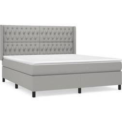 vidaXL Fabric Cama Continental