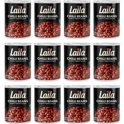 Laila Chilli Beans In Spicy Tomato Sauce 400g 12pack