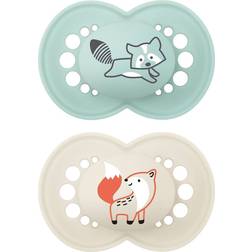 Mam Matte Original Deco Pacifier 6+m 2-pack