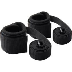 Obaie Soft Restraint Remmar Bondage Set Black Black