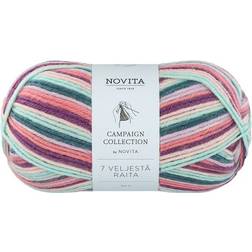 Novita 7 Brothers Raita 100 g Wool Blend Yarn Pastel Arc