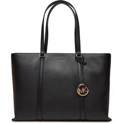 Michael Kors Temple Large Tote Bag - Black