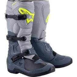 Alpinestars Tech 3 Motocross Boots - Dark Grey/Light Grey/Black