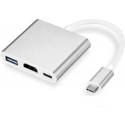 Apple Macbook Usb-c Adapter Thunderbolt 3 USB 3.0