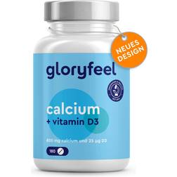 Gloryfeel Calcium + Vitamin D3 180 Stk.