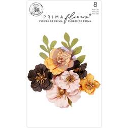 Prima Marketing Mulberry Paper Flowers First Twilight