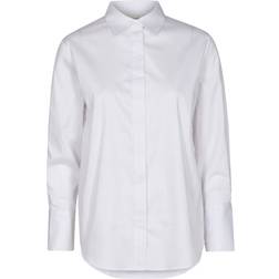 Levete Room Lrisla Solid Kvinde Skjorter hos Magasin White