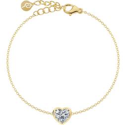 Edblad Bel Bracelet - Gold/Transparent