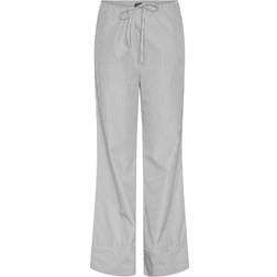 Pieces Holly Trouser - Magnet White