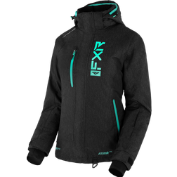 FXR Fresh Snow Jacka Dam Svart Heather-Mint