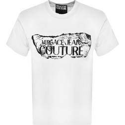 Versace Magazine Logo T-shirt - White