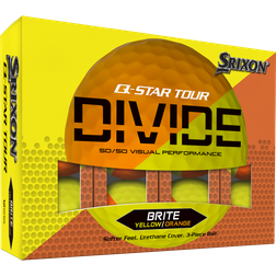 Srixon Q-Star Tour Divide 2 Golf Balls 12 Pack