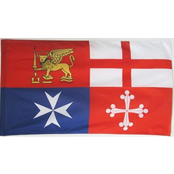 AZ-Flag Italy 4 Sea Flowers Navy Flag 90x60cm