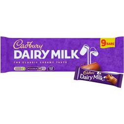 Cadbury Dairy Milk Bars 27.2g 9pack