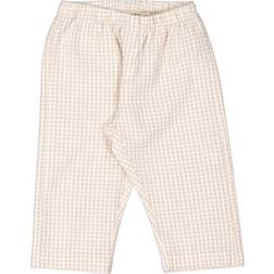 MarMar Copenhagen Kid's Panto Pants - Gray/Sand Gingham