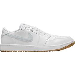 Nike Air Jordan 1 Low G M - White/Gum Medium Brown/Pure Platinum