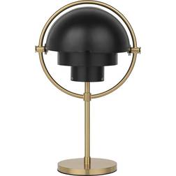 GUBI Multi-Lite Brass/Black Semi Matt Bordlampe 30cm