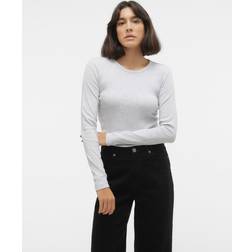 Vero Moda Vmchloe T-shirt Light grey melange