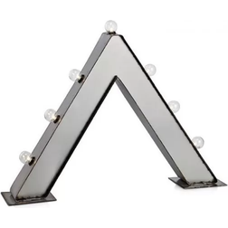 Groundwork Iron Window Silver Ponte di Candele 38cm