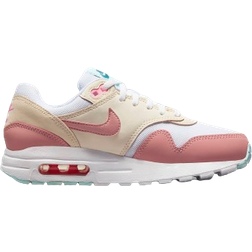 NIKE Air Max 1 GS - White/Guava Ice/Pink Spell/Red Stardust