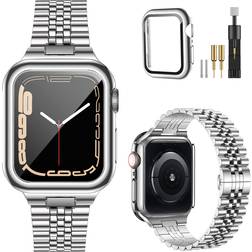 Watch Band Screen Protector Case for Apple Watch 45/44/42/41/40/38mm