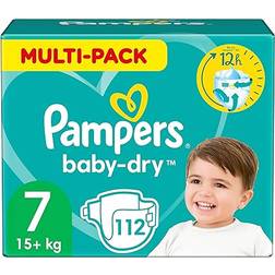 Pampers Baby Dry Size 7 15+kg 122pcs