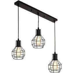 Borough Wharf Auguste Black Pendant Lamp 50cm