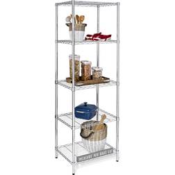 Honey Can Do 5-Tier Chrome Shelving System 18x72"