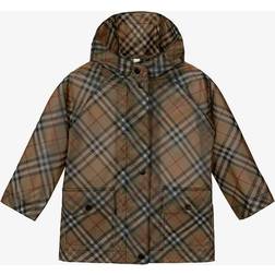 Burberry Check Parka - Archive Beige