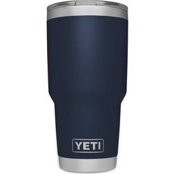 Yeti Rambler Tumbler with MagSlider Lid Navy Travel Mug 30fl oz