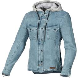 Macna Inland Damen Motorrad Textiljacke, blau, Größe Damen