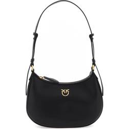 Pinko Mini Love Bag Half Moon Simply - Black